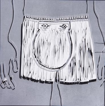 Pernille Kløvedal Helwig- Skampose /Linoleum